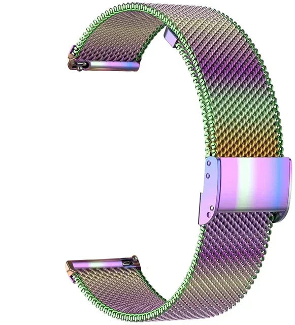 18mm 20mm 22mm Watchband For Garmin Venu 4 41mm 45mm/Venu 3 2 SQ Milanese Loop For Garmin Forerunner 55 158 245 265 645 970 570