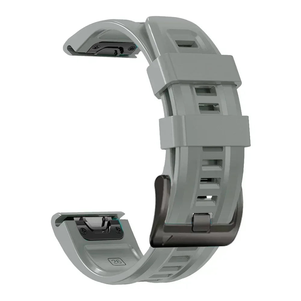 22mm 26mm Silicone Watchband For Enduro 3 Tactix 8 Sport Strap For Garmin Fenix 8 8x E 7 7X Pro 6X Epix Gen 2 QuickFit Bracelet