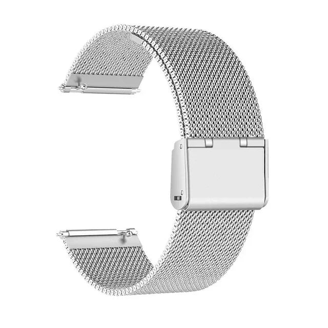 18mm 20mm 22mm Watchband For Garmin Venu 4 41mm 45mm/Venu 3 2 SQ Milanese Loop For Garmin Forerunner 55 158 245 265 645 970 570
